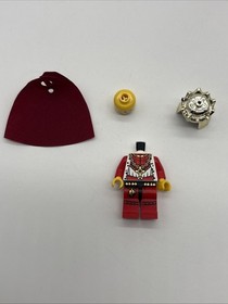 LEGO Minifigure Kingdoms Lion King Castle Theme cas486 10223 Joust 2012 Red