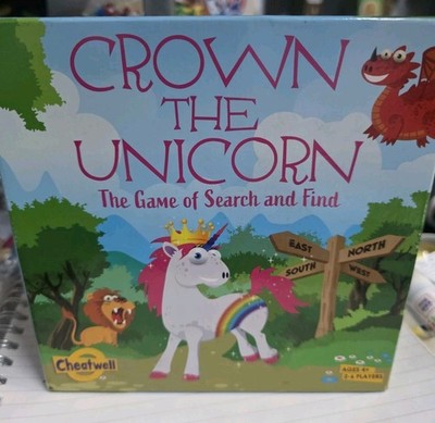 016. Crown the unicorn Spiel Guter Zustand Cheatwell