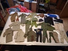 Lot of Vintage 1990s 12"  GI Joe Clothing Pieces, , Pants, Jackets