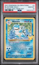 Pokemon Blastoise Holo Celebrations Classic Collection 2/102 PSA 10 on eBay