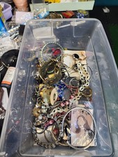 1lb Mixed Jewelry Lot For Crafting May Or May Not Have Matches J080126-2