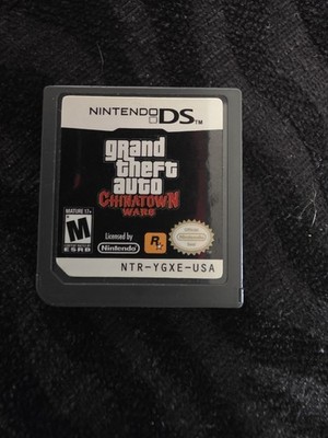 Grand Theft Auto Chinatown Wars China Town Nintendo DS Cartridge Game