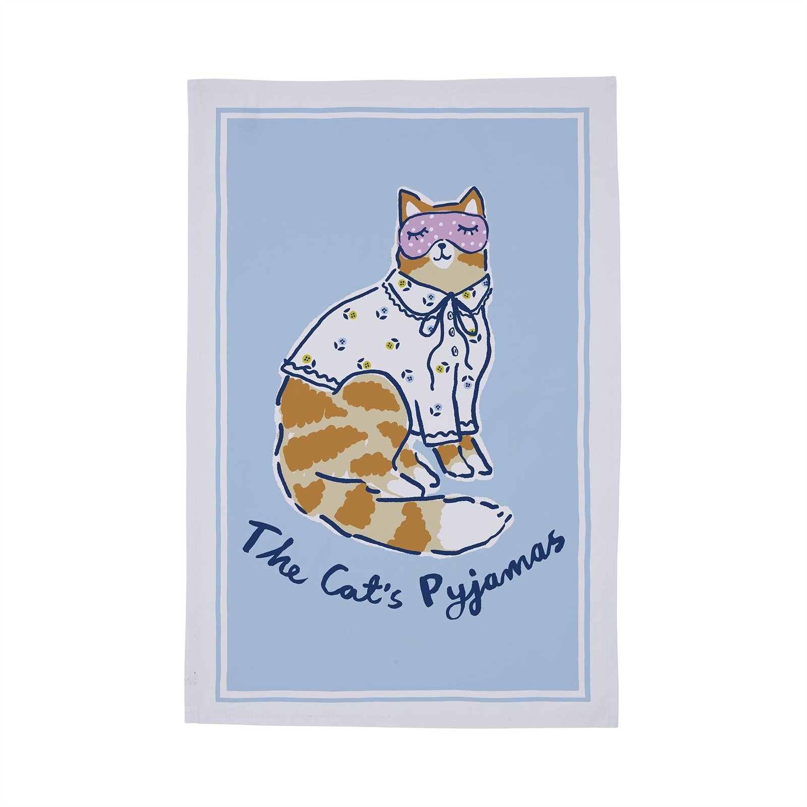 Ulster Weavers ""The Cat's Pyjamas"" Cotton Tea Towel | Cat Lover Gift | NEW - Image 2