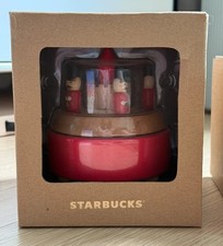 Starbucks Korea 2018 Christmas Nutcracker Wood Music Box Orgel Rare Holiday