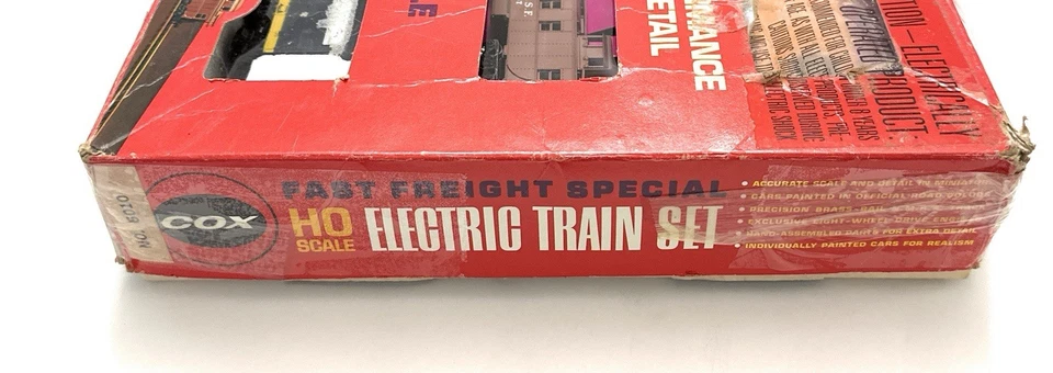 Vintage Cox HO scale Electrical Train Set FAST FREIGHT SPECIAL Complete- RERE!! - Image 2 of 4