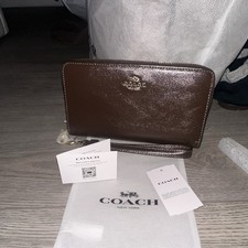 COACH Long Zip Around Wallet