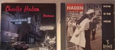 Charlie Haden 2 CDs: Nocturne plus Now is the hour