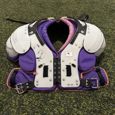 Douglas Mr D Large Varsity Shoulder Pads Football USA  20” - 21” Missing Straps