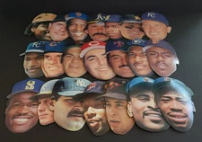1990 Topps Heads Up! Baseball Die-Cut Floating Heads - U Pick
