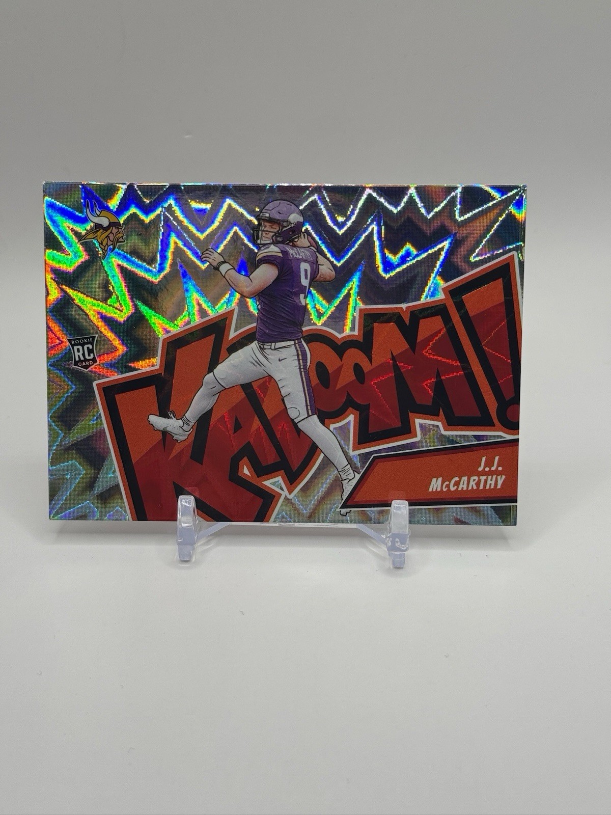 2024 Panini Absolute - Kaboom! Horizontal J.J. McCarthy #13 (RC) 🔥🔥🔥