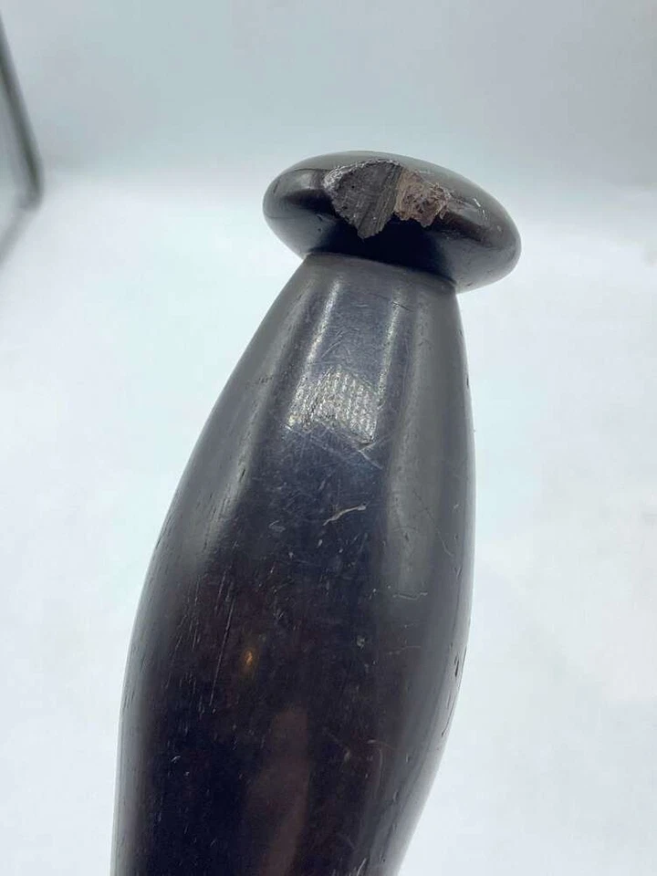 Antigua cifra victoriana británica de 1840 Tipstaff de policía de la reina Victoria Foto 2 de 4