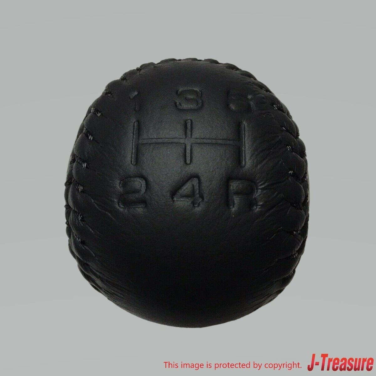 NISSAN PATROL SAFARI #Y60 Y61 Genuine 5-Speed Leather Shift Knob