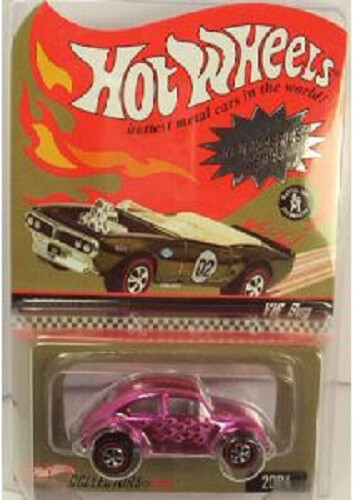 HOT WHEELS RLC LIMITED CUSTOM VW BUG KÄFER NEO CLASSICS SERIES 2004 PINK #4804 - Bild 3 von 4