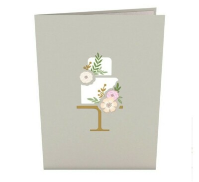 Lovepop - WEDDING CAKE- 3D Pop-Up Greeting Card. Brand New!!