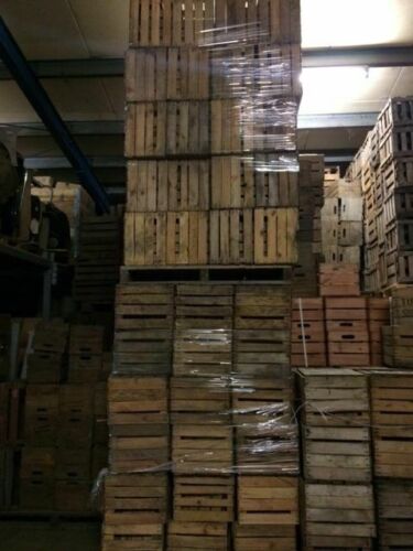 8 Stück Massive Obstkisten Johanna B WARE !! weinkisten apfelkisten Vintage - Bild 20 von 24