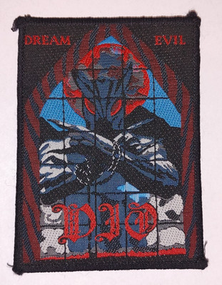 DIO Dream Evil Patch Aufnäher 2901 ca. 7x10 cm Vintage Original Kutte