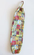 23" Cowboy Cowgirl Bag Holder Grocery Store