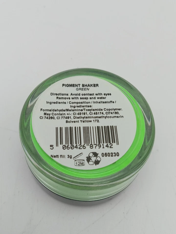 Agitador de pigmento UV Moon Glow neon, verde - Imagem 4 de 4