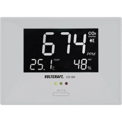 VOLTCRAFT CO2-60 Carbon Meter 0 - 3000 ppm
