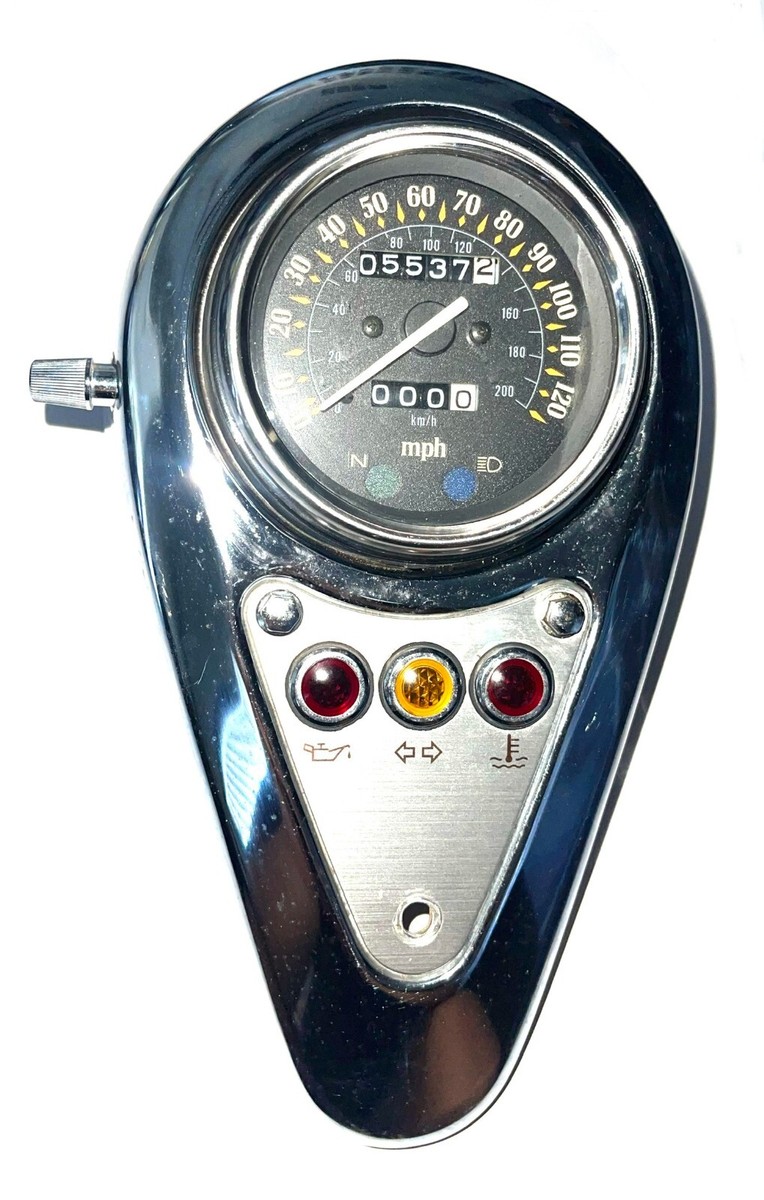 USED 1996-09 KAWASAKI VULCAN VN800 SPEEDOMETER + COVER. HAS 5537