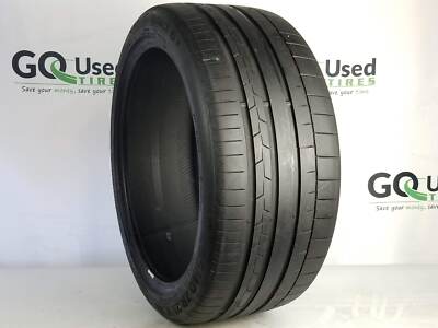 Used P265/40R21 Continental Sport Contact6 Tire 265 40 21 105Y 2654021 R21 7/32