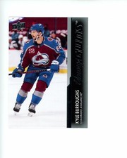 2021-22 Upper Deck Series 1 Young Guns YG Rookie RC #206 Kyle Burroughs