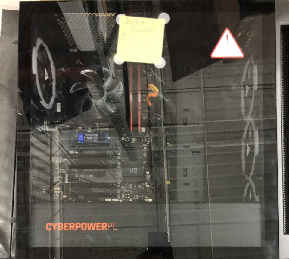 Cyberpower Gaming Desktop PC SLC8260A5 AMD Ryzen 7 3800X 16GB 1TB PCIe - READ - Image 2 of 4