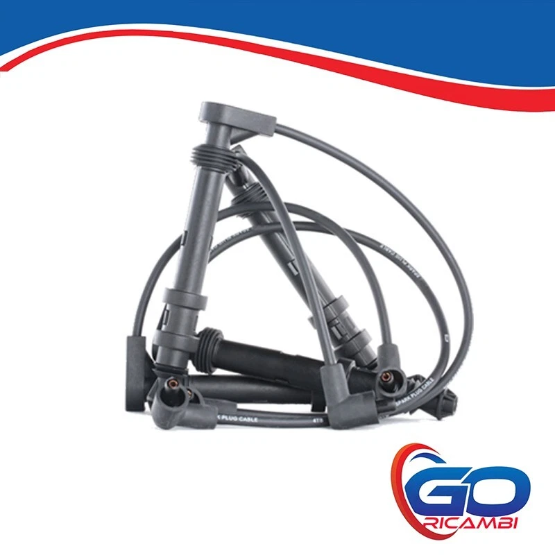 KIT CANDELE BOBINE E CAVI CANDELE PER FIAT MULTIPLA 1.6 BENZINA NATURAL POWER - Immagine 3 di 4