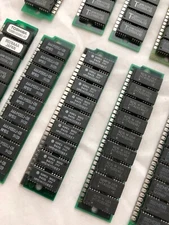 1MB Ram 30pin 9-Chip Simm 1pc 1 mb Parity Memory IBM PC 286 386 486 AT XT
