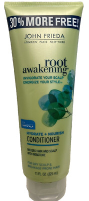 JOHN FRIEDA Root Awakening Hydrate + Nourish Conditioner, 11 FL OZ (1)