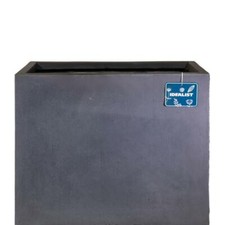 Trough Garden Planters IDEALIST Concrete Raised Outdoor Plant Pots with Drainage