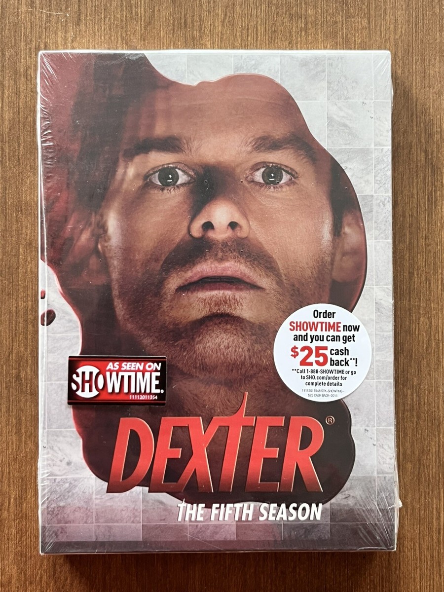 DEXTER - The Complete Fifth 5 Five Season DVD NEW/SEALED (Free  