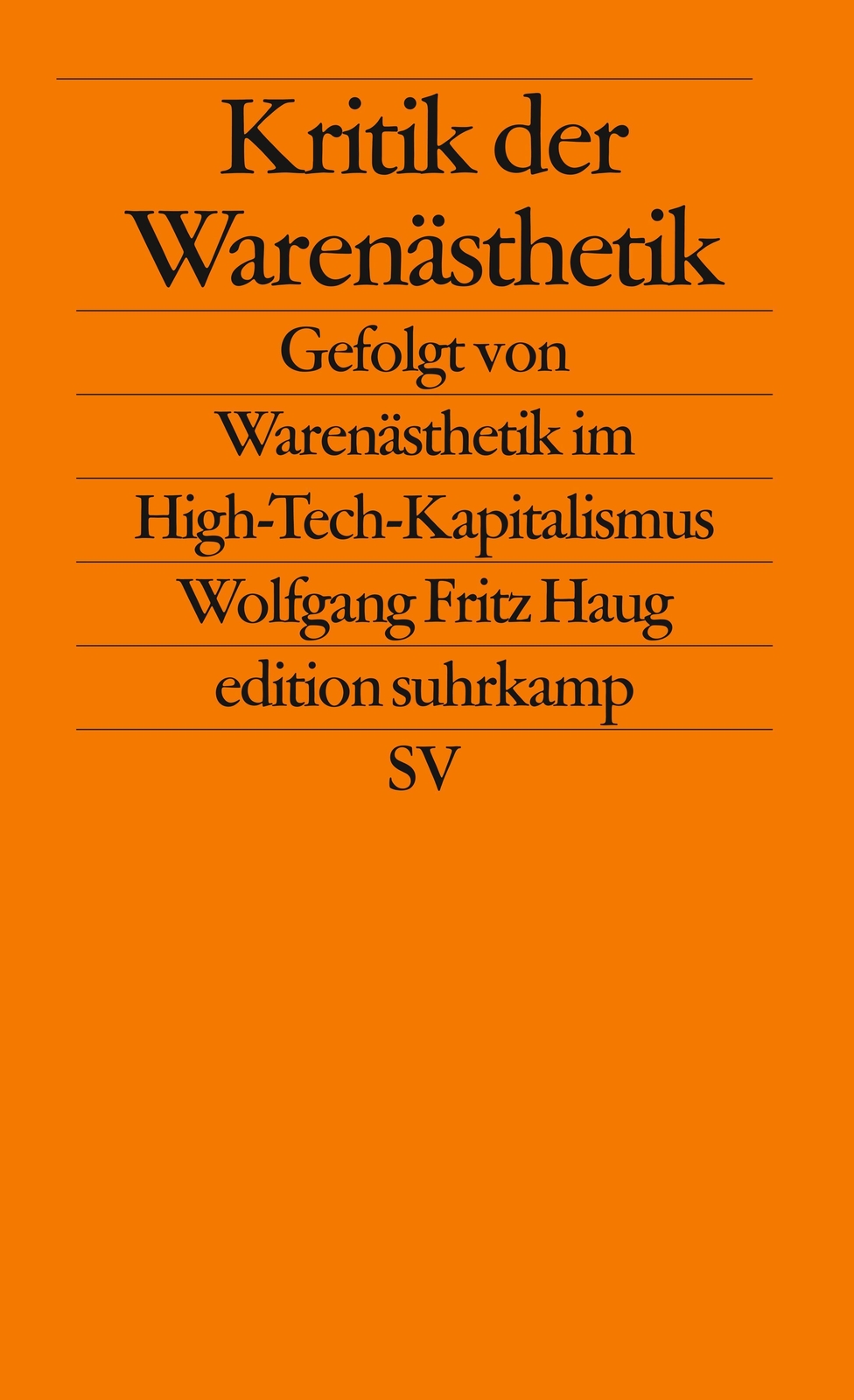 Thumbnail - Kritik Der Warenästhetik Wolfgang Fritz Haug