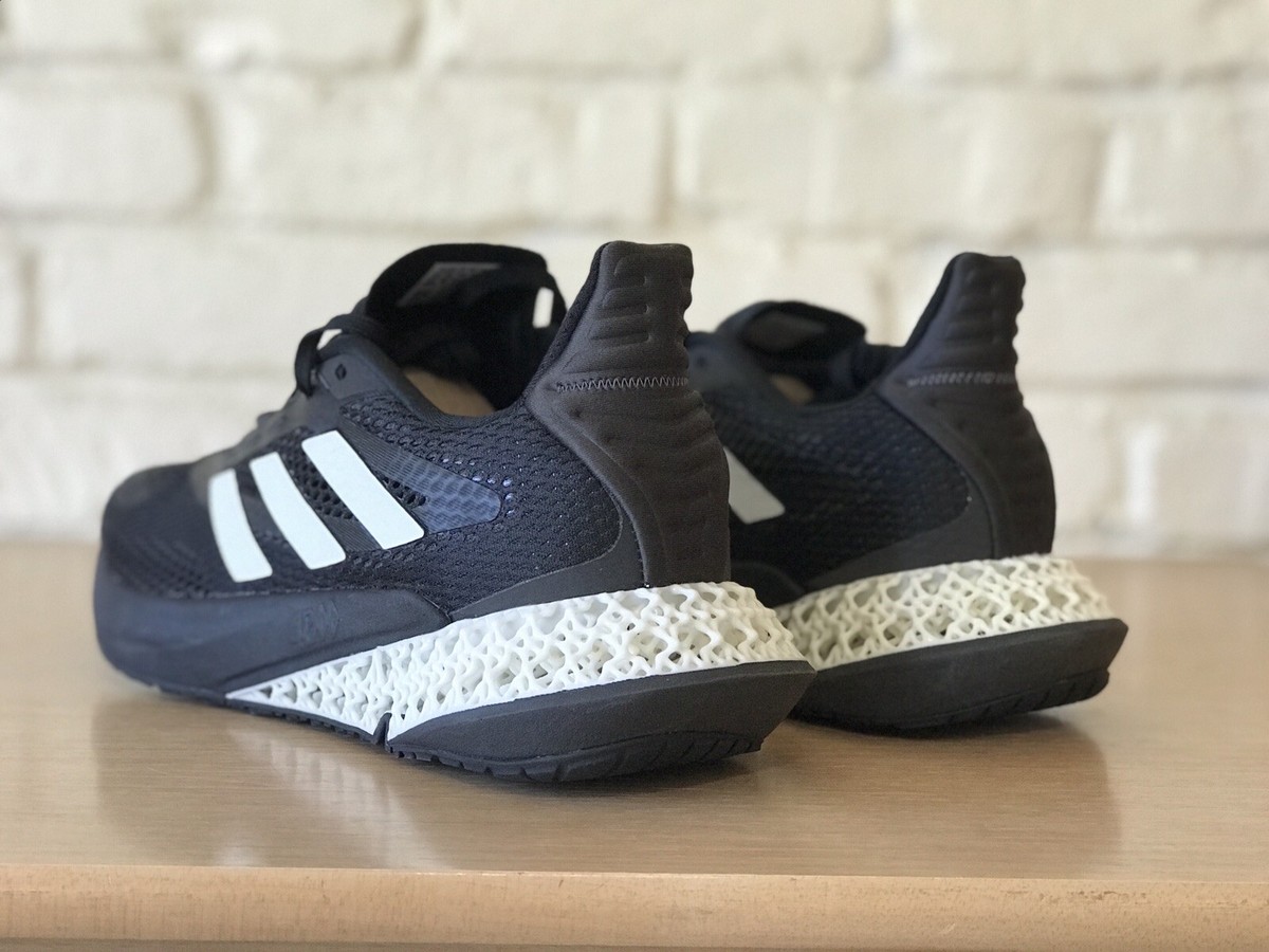 Adidas 4DFWD Pulse Running Shoes Black White Carbon Q46450 Men