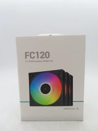 DeepCool FC120 3x Performance ARGB Fan 120x120x25 mm Gehäuselüfter