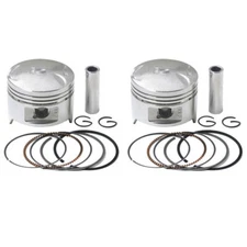 64.50mm (+50) For Honda Steed Shadow 400 VLS400 VLX400 VRX400 2Set Piston Rings