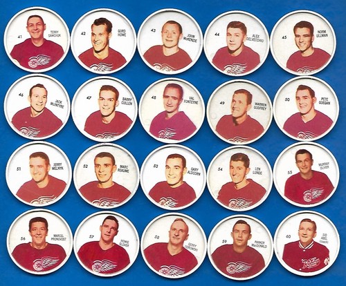 1960-61 SHIRRIFF SALADA NHL HOCKEY COIN 60-61 COINS 1-120 SEE LIST - Picture 116 of 241