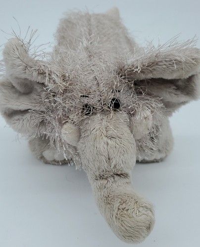 Ganz Webkinz Lil'Kinz Gray Elephant Plush NO CODE Stuffed Gift Fuzzy Hairy Sweet - Picture 1 of 9