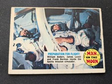 1969 OPC Man On The Moon Card # 13A Preparation for Flight (VG/EX)