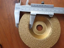 TechDiamondTools Diamond Cup Wheel for Angle Grinder 4 inch ( 4" ), 30 Grit