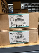 Panduit - Cable de conexión 2,1 m UTP CAT 6 trenzado blanco roto UTPSP7Y Caja de 10