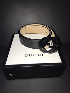 black gucci mens belt