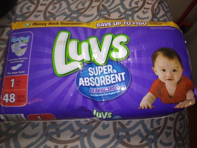 luvs ultra leakguards size 1