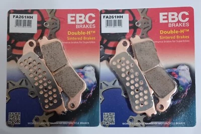 EBC Plaquettes De Frein Avant En Métal Fritté Pour HONDA CB1100 X11 2000-2003 - Photo 1/4