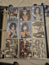 1997 KISS Cornerstone Series 1 Silver Foil Trading Cards -Have 88 Cards