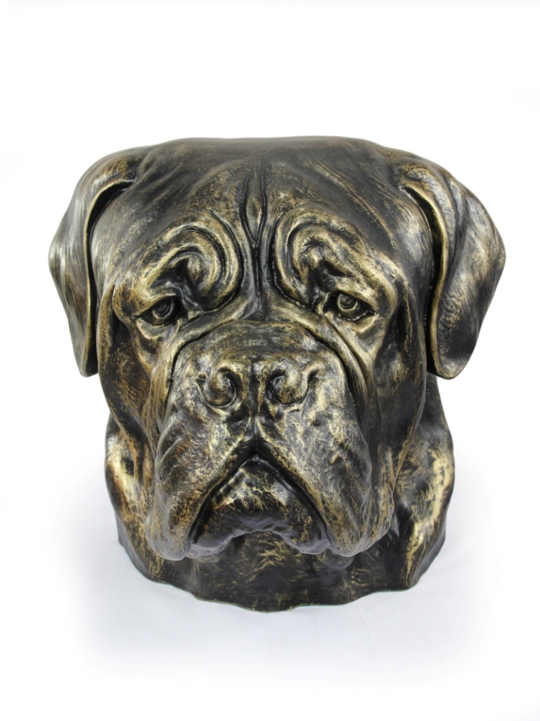 Dogue de Bordeaux, Dogue de Bordeaux - statuette de chien, buste