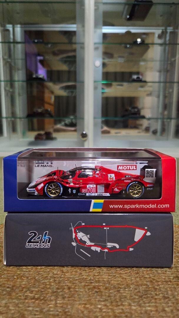 ミニカー 1/43 Spark Glickenhcus 007 LMH LM24 2022 Spark 1/43 Glickenhaus 007 LMH LM24 2022 Le Mans Diecast