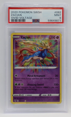 今叶星　ssp　PSA8 2020 Pokemon SWSH Vivid Voltage #082 Amazing Rare - PSA Mint 9