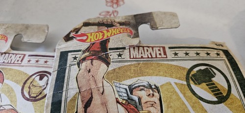 Marvel Hot Wheels By Mattel. Loki, Thor And Ironman. New In Package - Picture 12 of 14