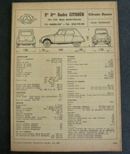 Revue technique Citroen DYANE